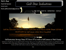 Tablet Screenshot of golfstarindustries.com